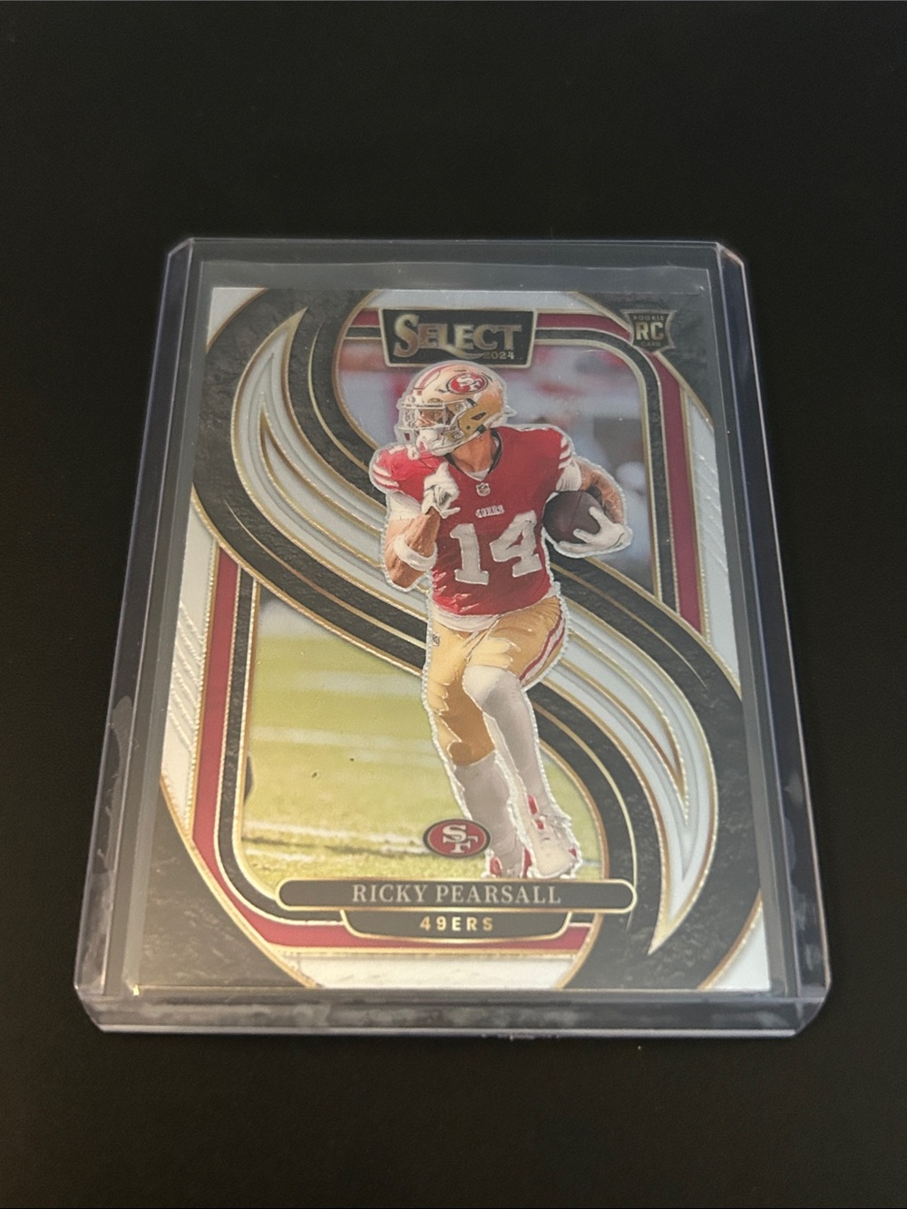 Panini Select Ricky Pearsall Rookie Card - San Francisco 49ers